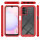 Hülle für Samsung Galaxy A13 4G Handyhülle Schutzhülle Silikon Case Cover Bumper Rot