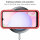 Hülle für Samsung Galaxy A13 4G Handyhülle Schutzhülle Silikon Case Cover Bumper Rot