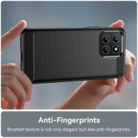 Honor X6A Carbon Hülle Outdoor Handyhülle Bumper Case Cover Handy Tasche TPU