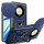 Outdoor Panzer Hülle Honor Magic 6 Lite Handyhülle Slide Kameraschutz Ringhalter Blau