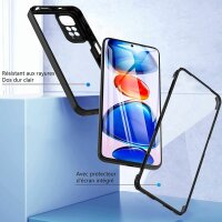360° Grad Hülle Xiaomi Redmi Note 11 / 11S vollschutz Integriertem Displayschutz Rosa