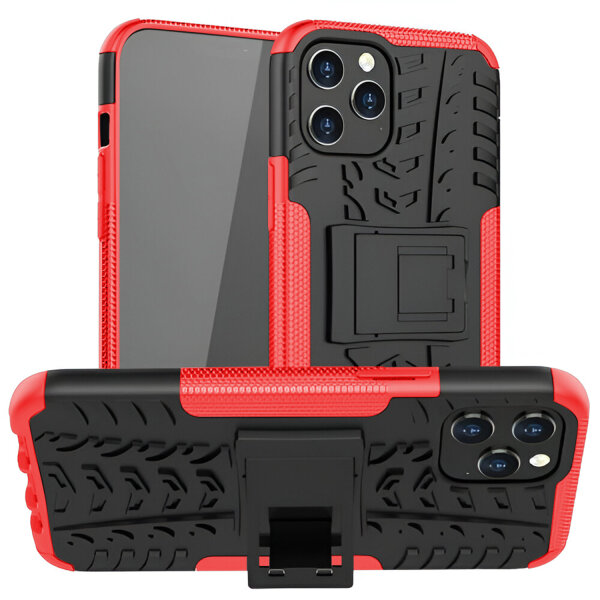 Handyhülle für Apple iPhone 12 Pro Max – Panzer Cover Rot