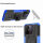 Hülle für Xiaomi Redmi 12C Outdoor Handyhülle Handy Tasche Case Cover TPU Bumper Blau