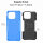 Hülle für Xiaomi Redmi 12C Outdoor Handyhülle Handy Tasche Case Cover TPU Bumper Blau