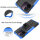 Hülle für Xiaomi Redmi 12C Outdoor Handyhülle Handy Tasche Case Cover TPU Bumper Blau
