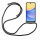 Handykette für Samsung Galaxy A15 Handyhülle mit Band Case Hülle mit Kordel Hand Schwarz
