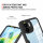 360° Grad Hülle Xiaomi Redmi A1 /A2 Rundum vollschutz Integriertem Displayschutz Schwarz