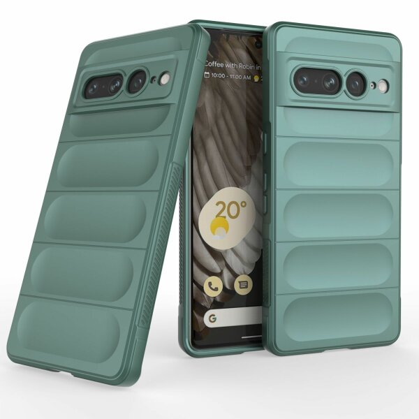 Hülle für Google Pixel 7 Pro Handyhülle Handy Tasche Back Cover Bumper TPU Case Grün
