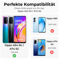 Oppo A54 5G/A74 5G Handyhülle Handy Tasche...