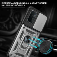 Oppo A54 5G/A74 5G Handyhülle Handy Tasche Hülle Outdoor Case TPU Silikon Bumper