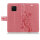 Huawei Handy Tasche Handyhülle Schutz Hülle Blumen Flip Cover Buch Case Etui Huawei Mate 20 Pro Rosa