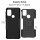 Handy Tasche Lenovo Motorola Panzer Hülle Hybrid Case Cover Schutzhülle Bumper Motorola Moto G10 / G30 Blau