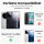 Handykett für Xiaomi 14 / 14 Pro Serie Hülle mit Kordel Handyhülle mit Band 14 Ultra in Rainbow