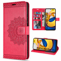 Hülle für Xiaomi Redmi Note 11s 5G / Poco M4 Pro 5G Handyhülle Handy Tasche Etui Rot