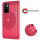 Hülle für Xiaomi Redmi Note 11s 5G / Poco M4 Pro 5G Handyhülle Handy Tasche Etui Rot