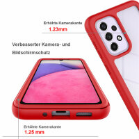 Hülle für Samsung Galaxy A33 5G, ( SM-A336B ) Handy Tasche Case Cover Bumper TPU