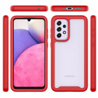 Hülle für Samsung Galaxy A33 5G, ( SM-A336B ) Handy Tasche Case Cover Bumper TPU