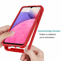 Hülle für Samsung Galaxy A33 5G, ( SM-A336B ) Handy Tasche Case Cover Bumper TPU