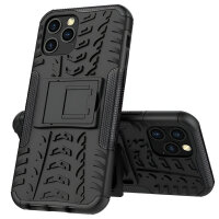 Handyhülle für Apple iPhone 12 Pro - Panzer Cover Schwarz