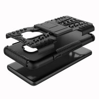 Handy Tasche für Samsung Galaxy Case Panzer Hülle Cover Schutzhülle Etui Bumper Galaxy S9 SM-G960 Rot