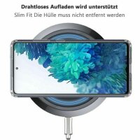 Handyhülle für Samsung Galaxy S20 FE Hülle Durchsichtige Stoßfeste Schutzhülle