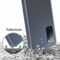 Handyhülle für Samsung Galaxy S20 FE Hülle Durchsichtige Stoßfeste Schutzhülle