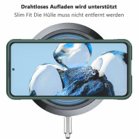 betterfon Airbag Case für Xiaomi 12T Pro 5G Hülle Handyhülle Silikon Case  Grün