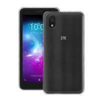 Handyhülle für ZTE Blade A31 Lite / L8 – Transparent Case + Panzerschutzglas
