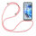 Handykette für Xiaomi Redmi Note 12 Pro+ Handyhülle mit Band Hülle mit Kordel Rosa