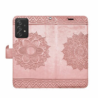 Hülle Für Samsung Galaxy A52 Handy Tasche Handyhülle Wallet Case Flip Cover Etui Rosegold