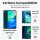 Handy Hülle mit Band Schutzhülle Handykette Seil Silikon Handy Tasche mit Schnur Motorola Moto G8 Power Rainbow
