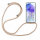 Handykette für Samsung Galaxy A55 Handyhülle mit Band Case Hülle mit Kordel Hand Beige / Braun