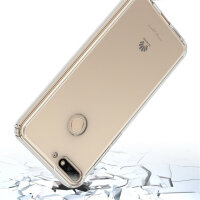 Huawei Hülle Crystal Panzer Case Handy Tasche Outdoor Cover Bumper Schutzhülle Y7 2018