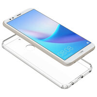 Huawei Hülle Crystal Panzer Case Handy Tasche Outdoor Cover Bumper Schutzhülle Y7 2018