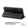 Huawei Handy Tasche Handyhülle Schutz Hülle Blumen Flip Cover Buch Case Etui Huawei Y5 2019 Blau