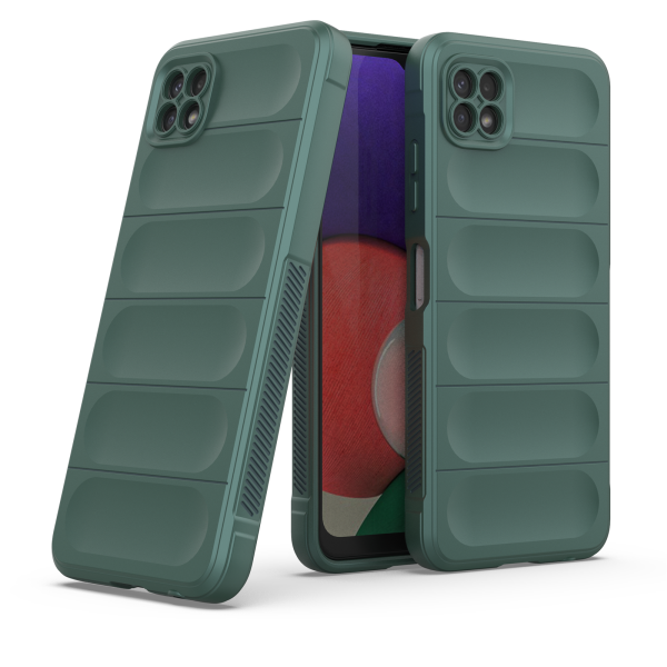 Hülle für Samsung Galaxy A22 5G - Schutzhülle Handyhülle - [Kamera Schutz] Case Grün