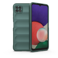 Hülle für Samsung Galaxy A22 5G - Schutzhülle Handyhülle - [Kamera Schutz] Case Grün