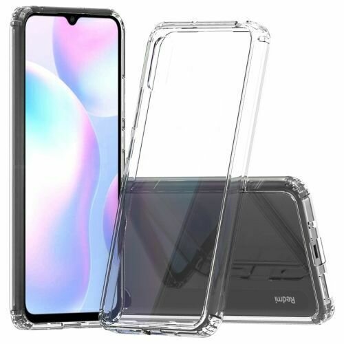 Xiaomi Hülle Durchsichtige Handy Tasche Stoßfeste Schutzhülle Handyhülle Cover Xiaomi Redmi 9A