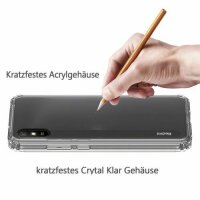 Xiaomi Hülle Durchsichtige Handy Tasche Stoßfeste Schutzhülle Handyhülle Cover Xiaomi Redmi 9A