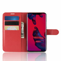Handy Tasche Huawei Mate 20 Pro Klapptasche Flip Cover Schutz Buch Hülle Etui
