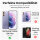 Handykette Samsung Hülle mit Band Handyhülle Kartenfächer PU Leder Umhängetasche Galaxy S21+ Grau