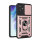 Outdoor Panzer Hülle für Samsung Galaxy A54 5G mit Kameraschutz Ringhalter  Rosegold
