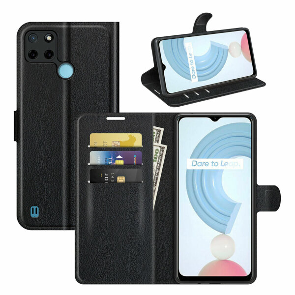 Realme C21Y, Handy Tasche Handyhülle Hülle Schutzhülle Klapphülle Flip Case Etui