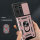 Outdoor Panzer Hülle Honor X6A Handyhülle mit Slide Kameraschutz Ringhalter Rosegold