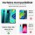 Xiaomi Hülle mit Band Schutzhülle Handykette Silikon Handy Tasche mit Schnur Neu Xiaomi Redmi Note 9S / Note 9 Pro Rosa