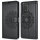Hülle für Xiaomi Redmi Note 11 / 11S, Schutzhülle Klapphülle Handy Tasche Etui Schwarz