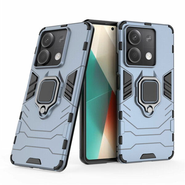 Hülle Xiaomi Redmi Note 13 5G Handyhülle Stoßfest Drehbarer Ring Magnet Bumper