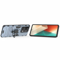 Hülle Xiaomi Redmi Note 13 5G Handyhülle Stoßfest Drehbarer Ring Magnet Bumper