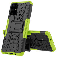Handy Tasche für Samsung Galaxy Case Panzer Hülle Cover Schutzhülle Etui Bumper Galaxy S20+ SM-G985 Grün