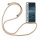 Handykette für Samsung S21 S22 S23 S24 FE Plus Ultra Handyhülle mit Band Hülle Galaxy S23 FE Beige / Braun
